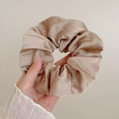 Satin Hair Scrunchie With RS