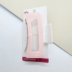 Hollow Rectangle Hair Claw Clip