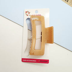 Hollow Rectangle Window Hair Claw Clip