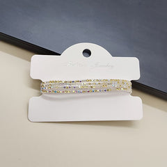 Sparkly Rhinestone Bracelet Set