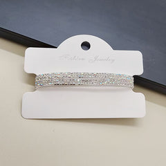 Sparkly Rhinestone Bracelet Set