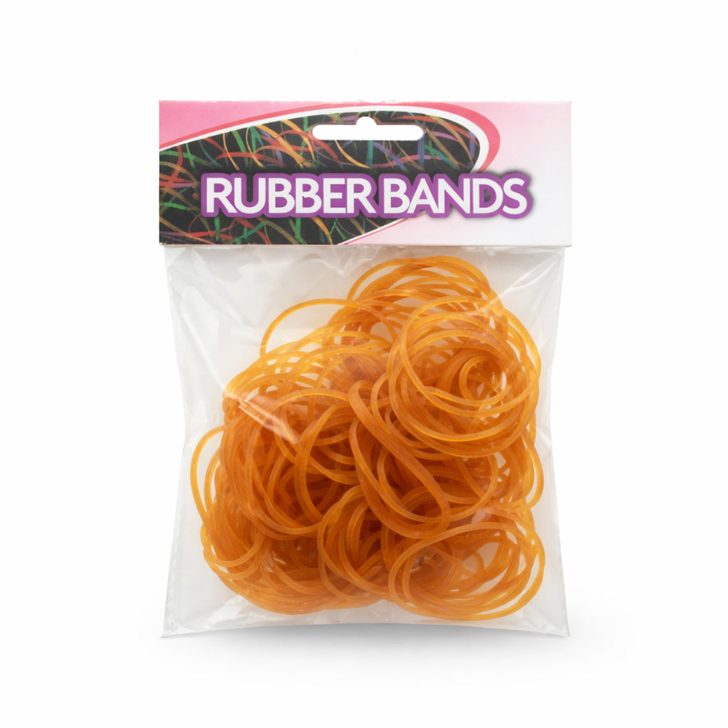 yellow rubber bands 50g elastic bands office school craft supplies nz stock