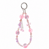 Beaded Phone Strap – Cute Keychain Charm Assorted Colours NZ Stock