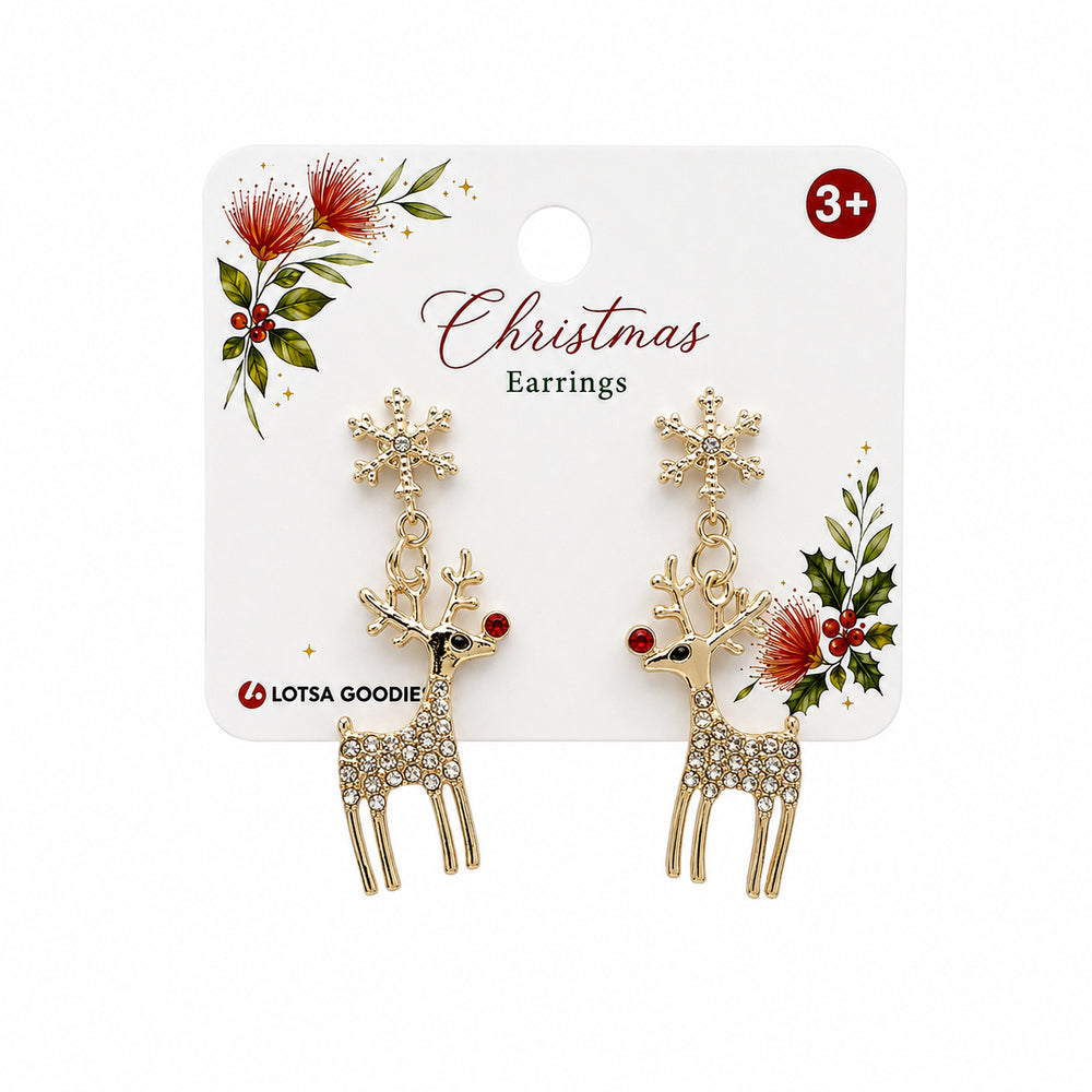 Reindeer Earrings