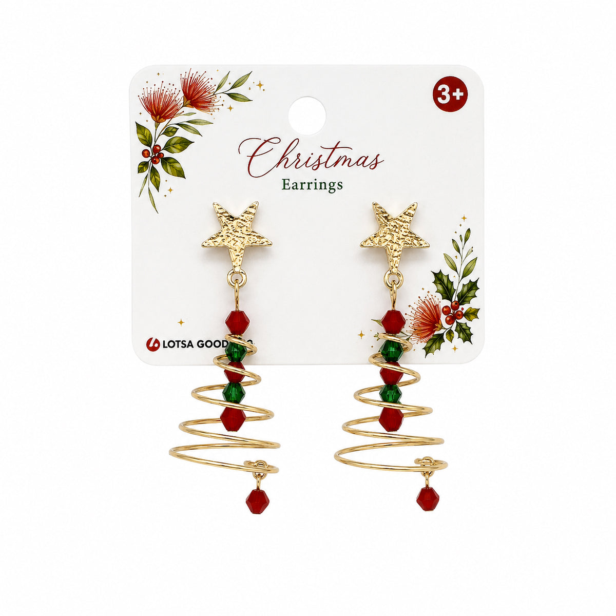 Spiral Tree Earrings