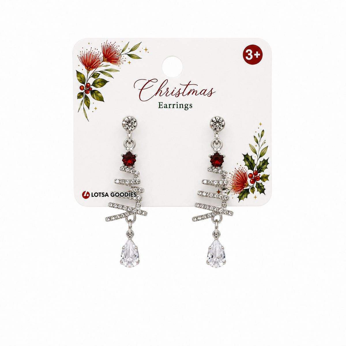Xmas Tree Earrings