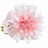 Pink Chrysanthemum Floral Hair Clip