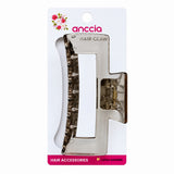 Rectangular Acrylic Hair Claw Clip