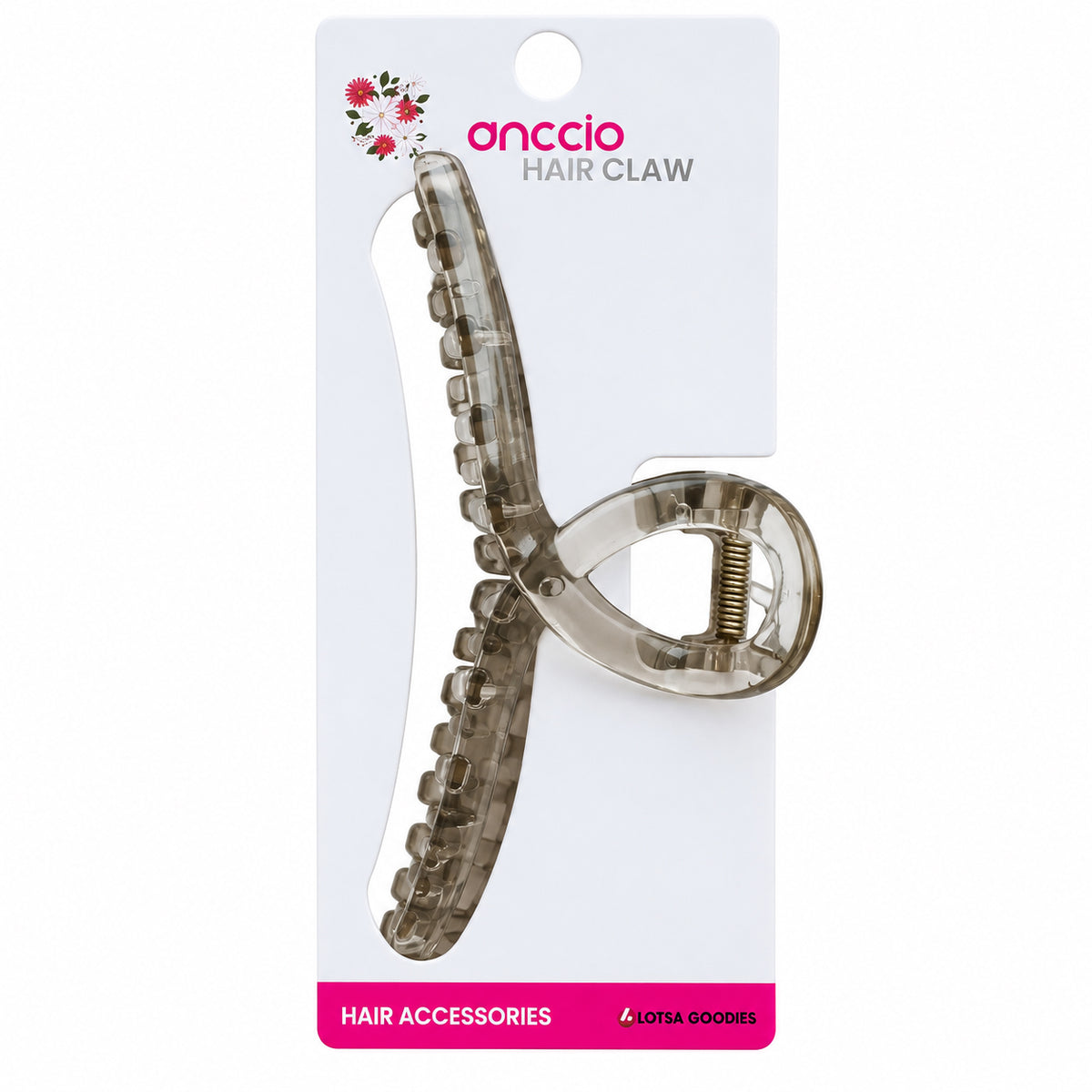 Acrylic Triangle Hair Claw Clip
