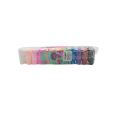Super Light Clay Set – 12 Colors (Air-Dry, Safe for 3+)