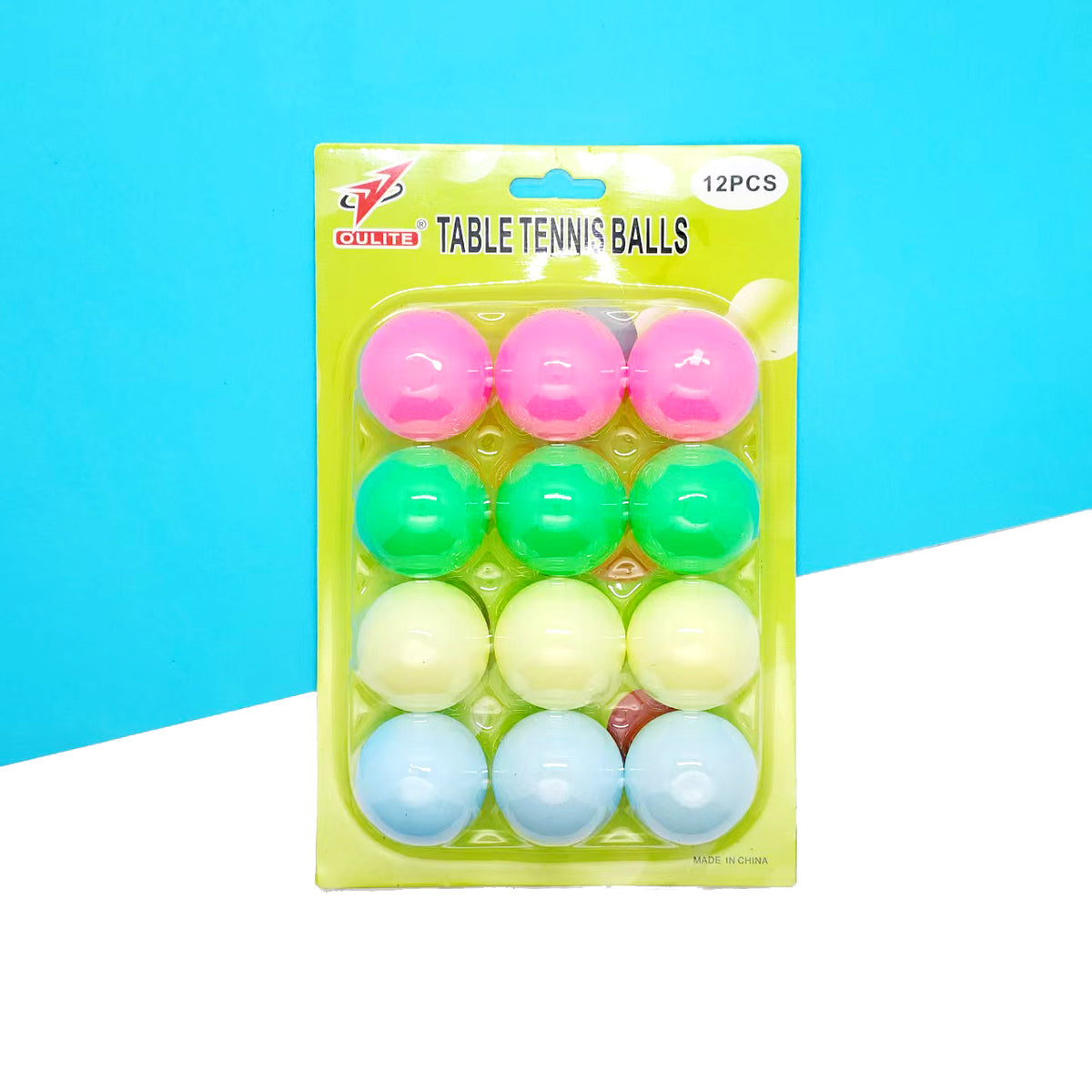 Table Tennis Ball(Colour/12PCS)