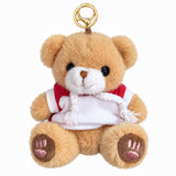 Hoodie Teddy Bear Plush Keychain (12 cm)