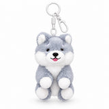Dog Plush Keychain (12 cm)