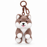 Dog Plush Keychain (12 cm)