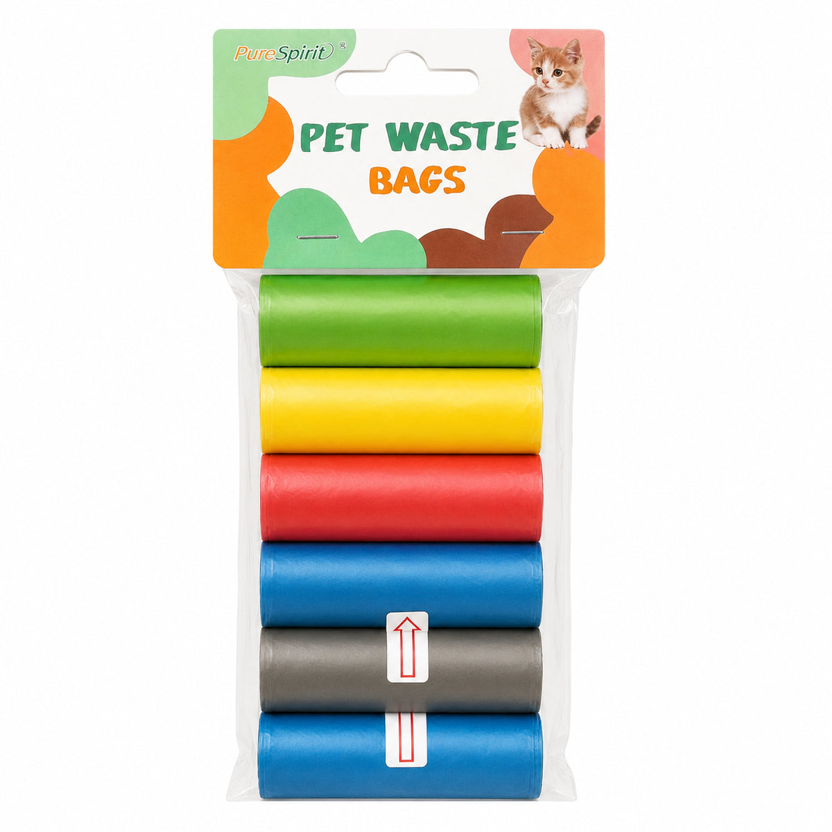 Degardable Pet Waste Bag(6PCS)