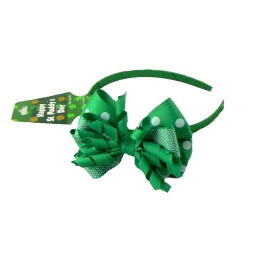 St Paddy Ribbon Hair Band