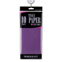 Tissue Paper (20"*26"/51*66CM) 10 Sheets Dark Purple