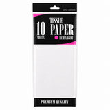 White tissue paper, 10 sheets, 51 x 66cm