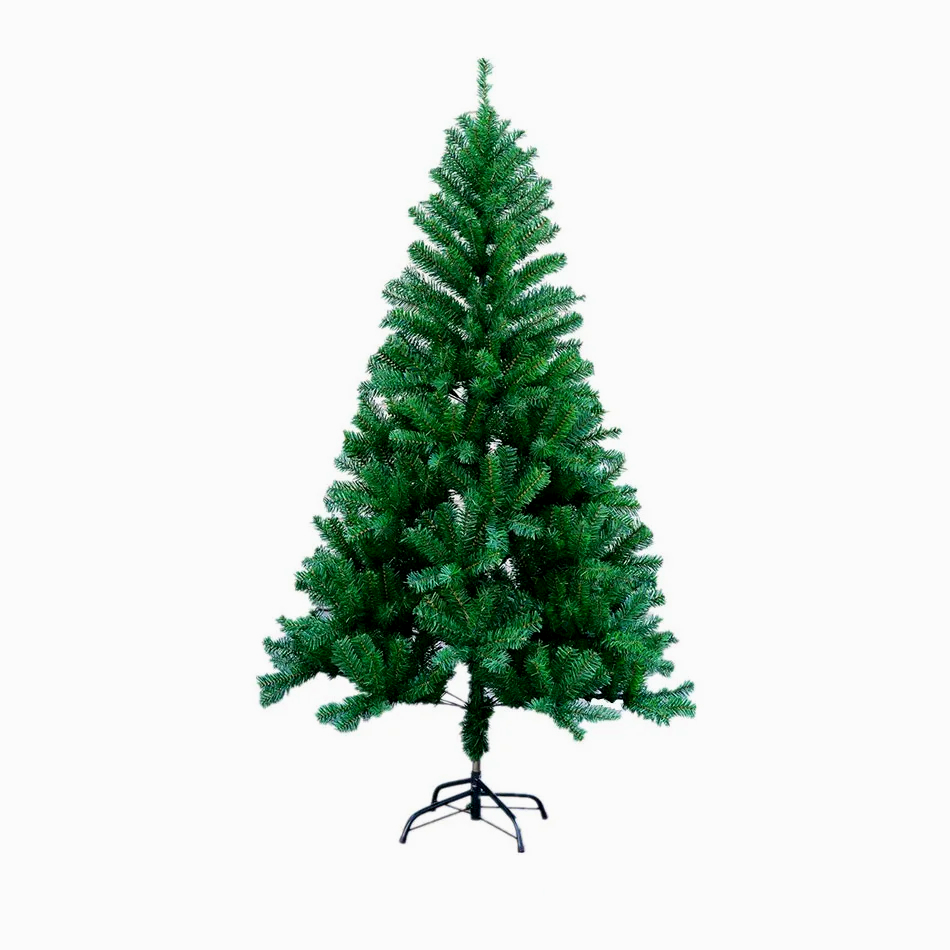 1.8M Artificial Christmas Tree 🎄 Elegant & Full for Home, Office, or Holiday Display on a sturdy metal base.