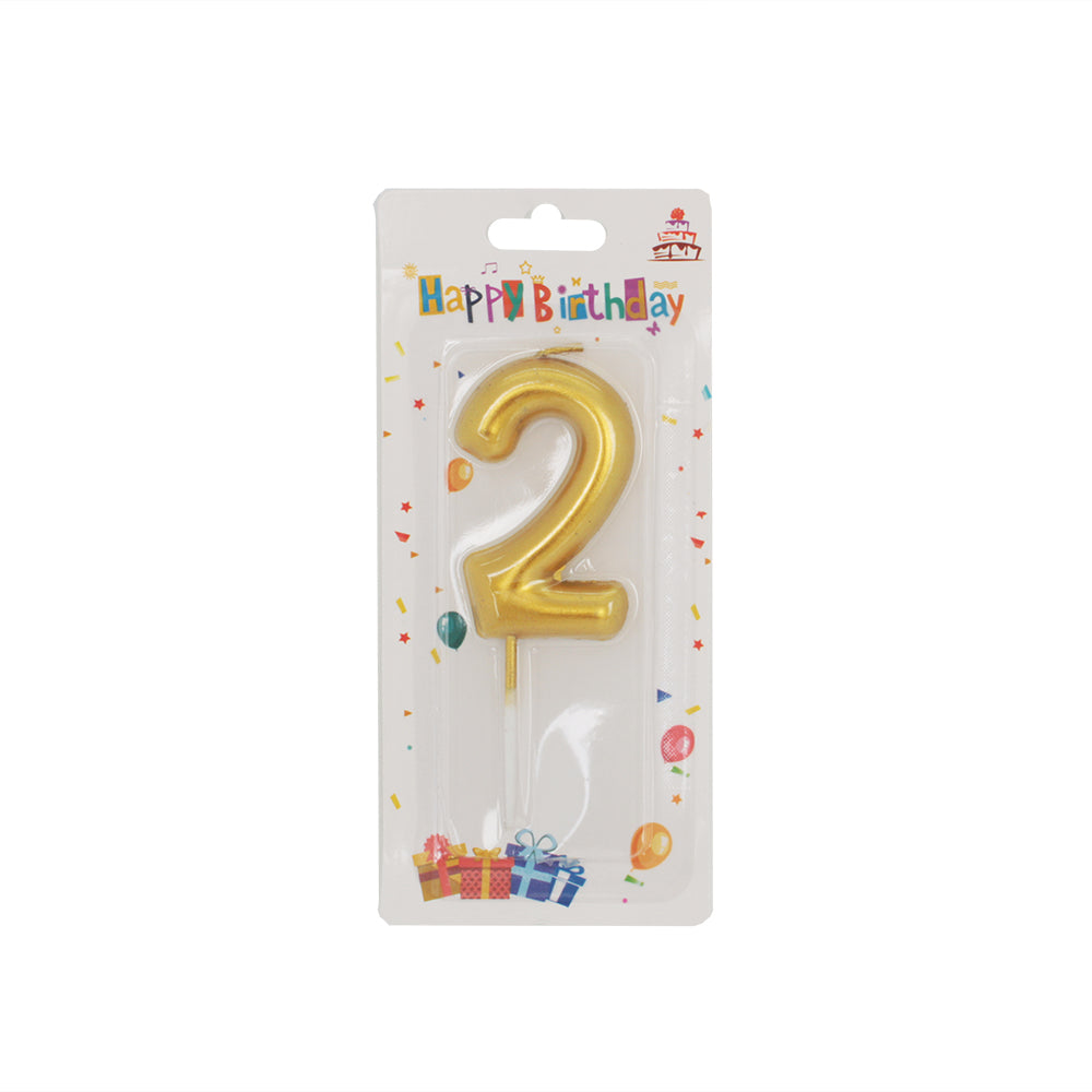 Birthday No Candle Gold