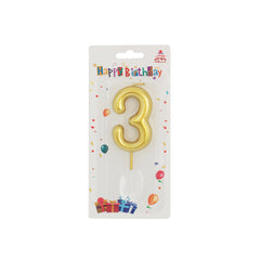 Birthday No Candle Gold