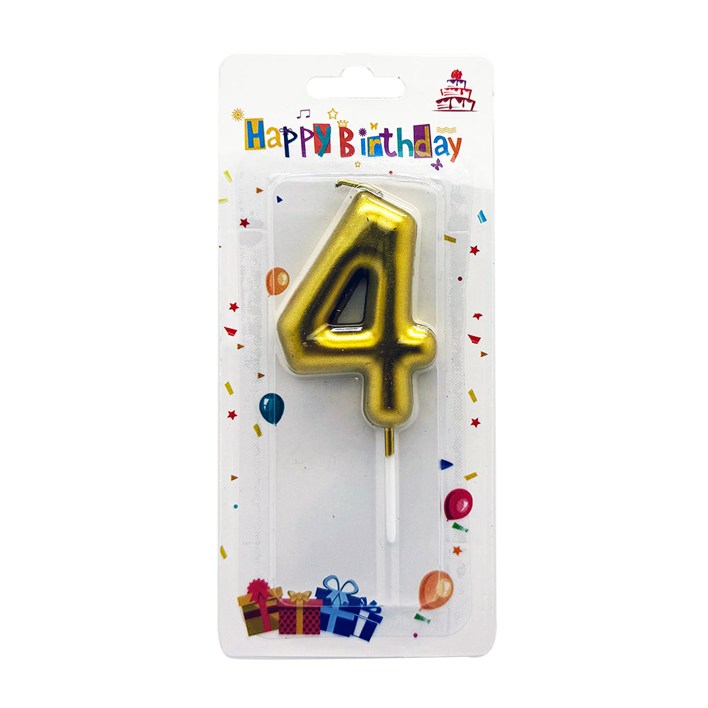 Birthday No Candle Gold