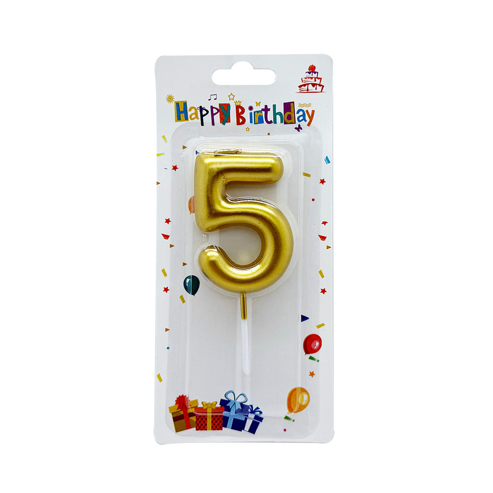Birthday No Candle Gold