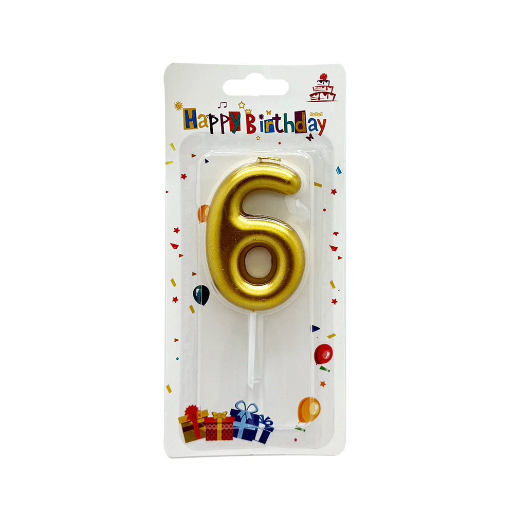 Birthday No Candle Gold