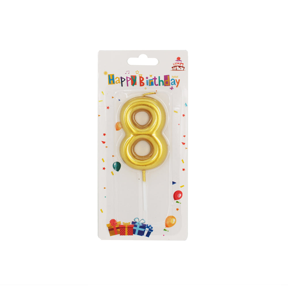Birthday No Candle Gold
