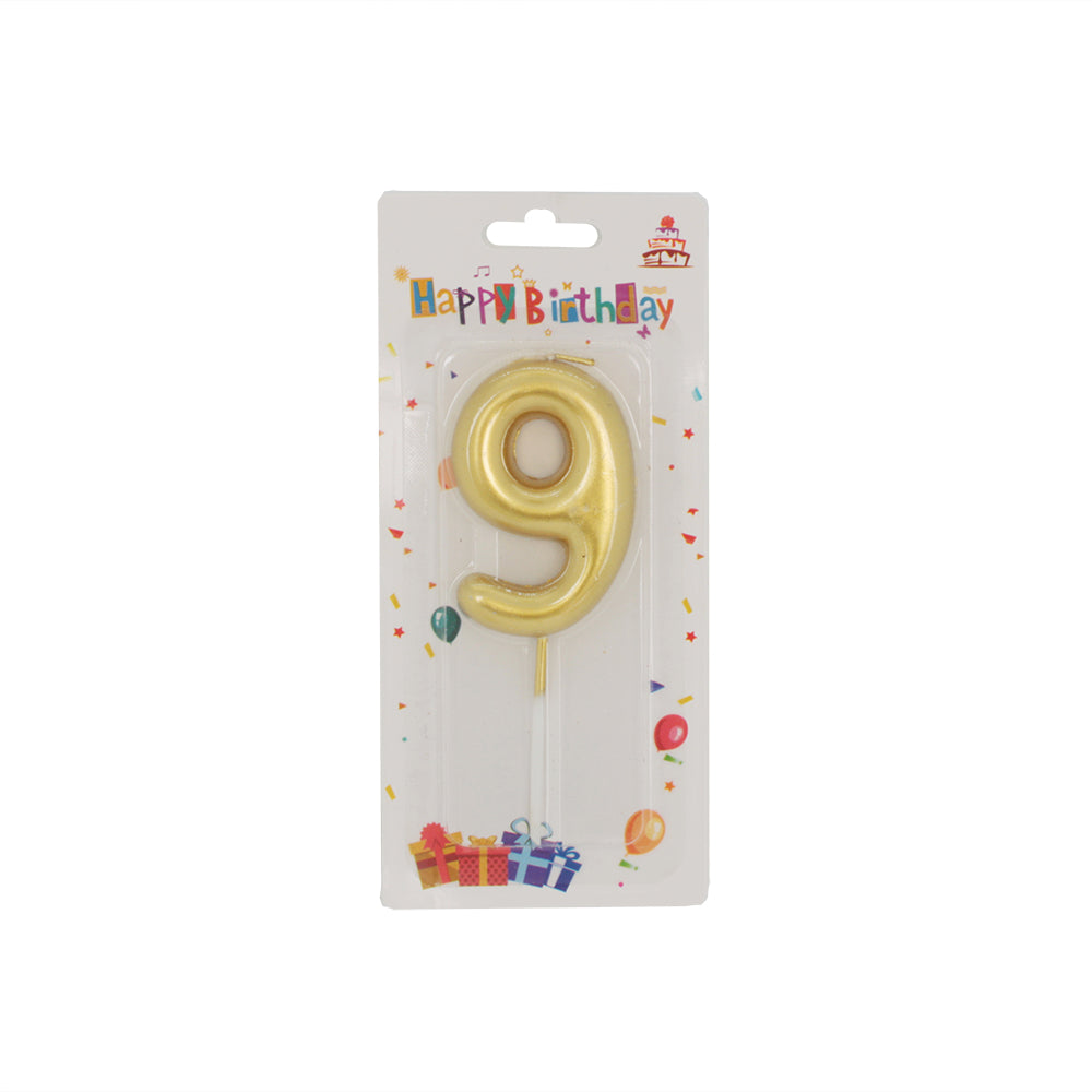 Birthday No Candle Gold