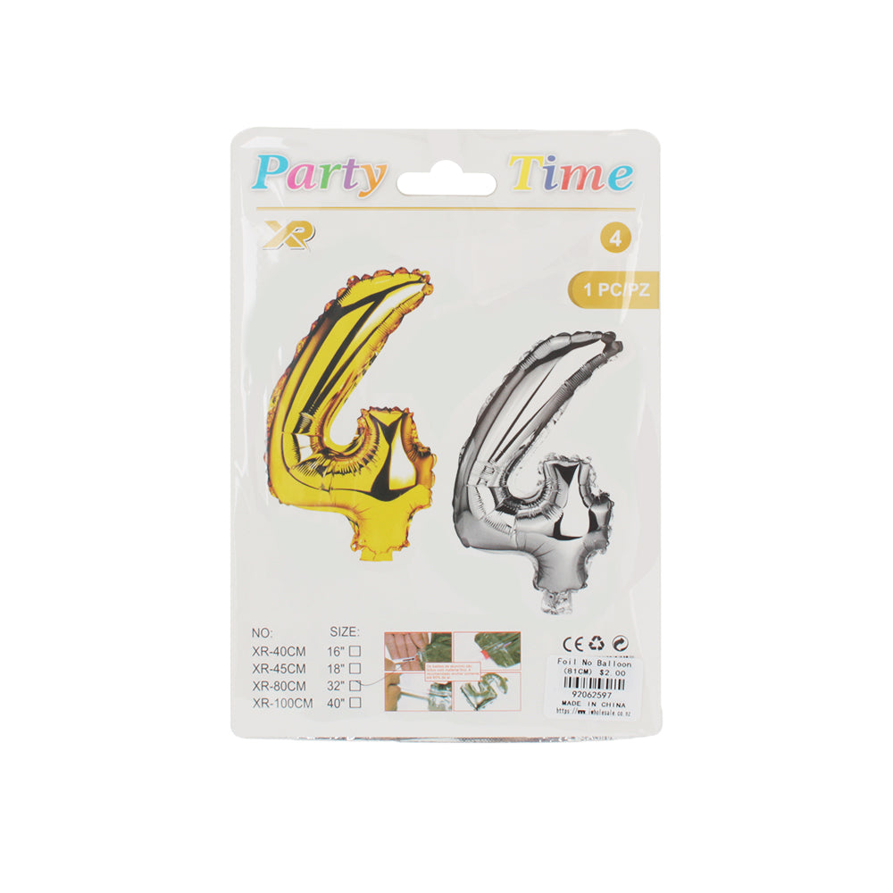 Foil Number Balloon(81CM)