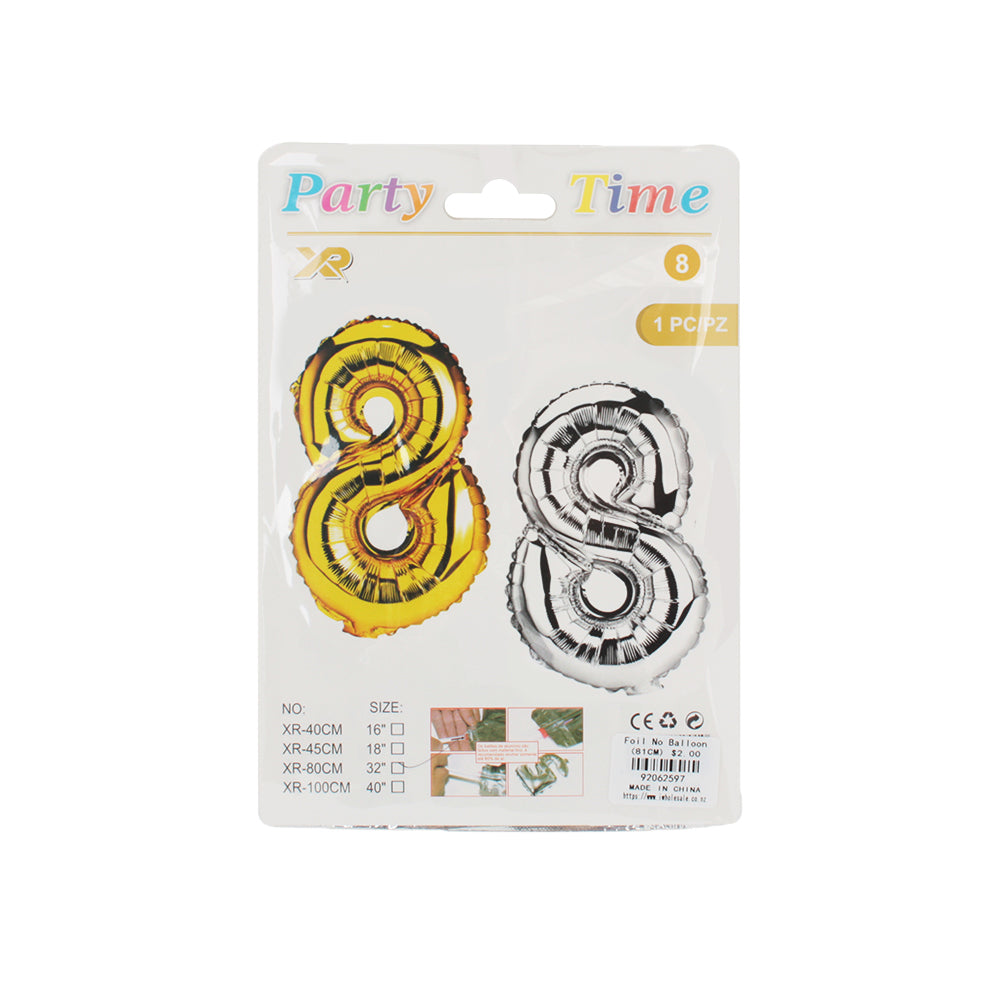 Foil Number Balloon(81CM)