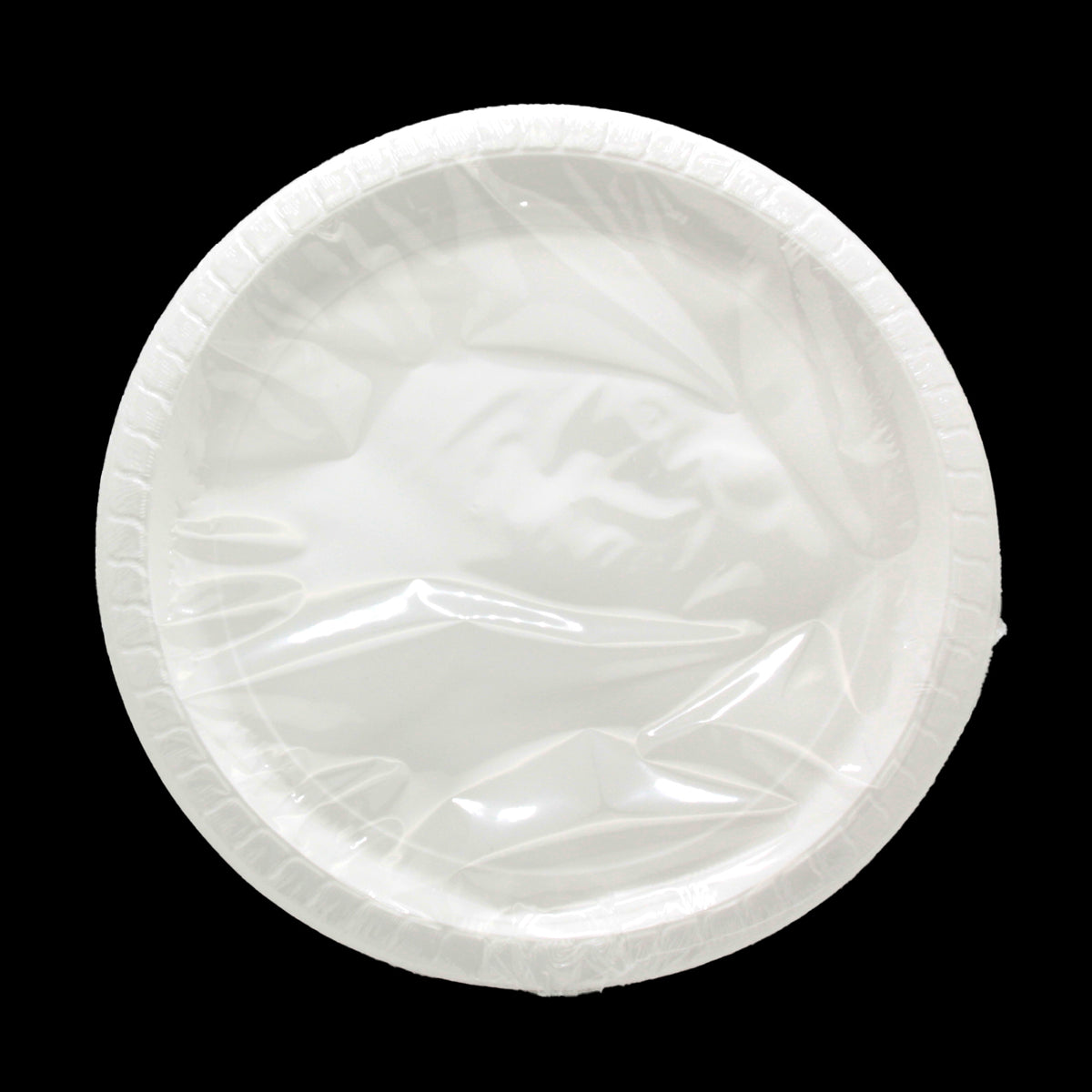 Party Plate(10PCS/23CM) - disposable white plastic plates in packaging for events and gatherings.