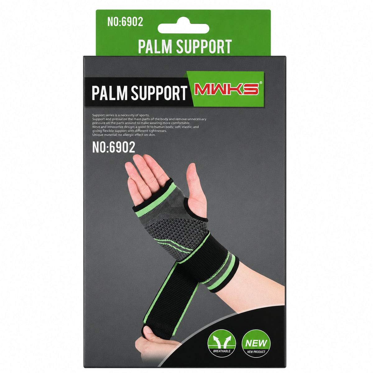 Palm Support Wrist Brace