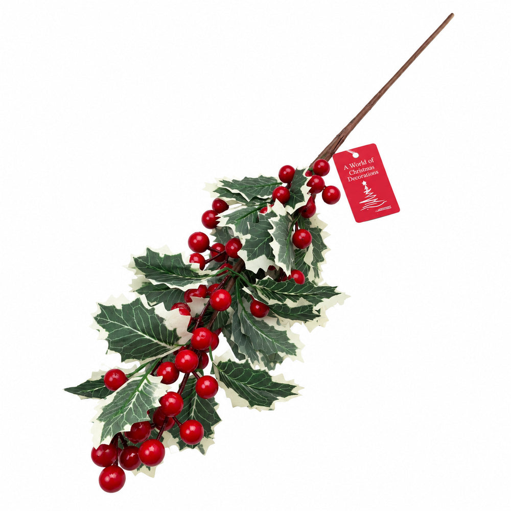 Holly Berry Christmas Pick(65CM)