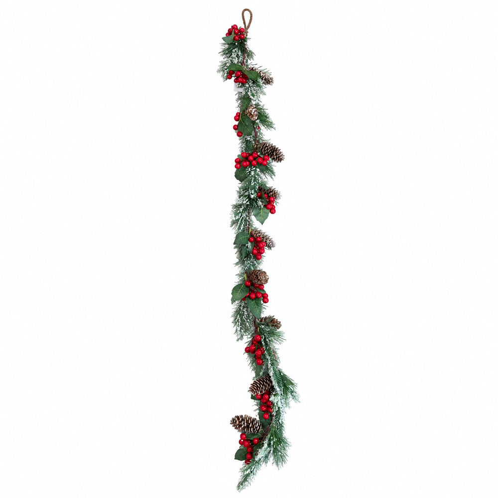 Christmas Berry Pine Garland(145CM)