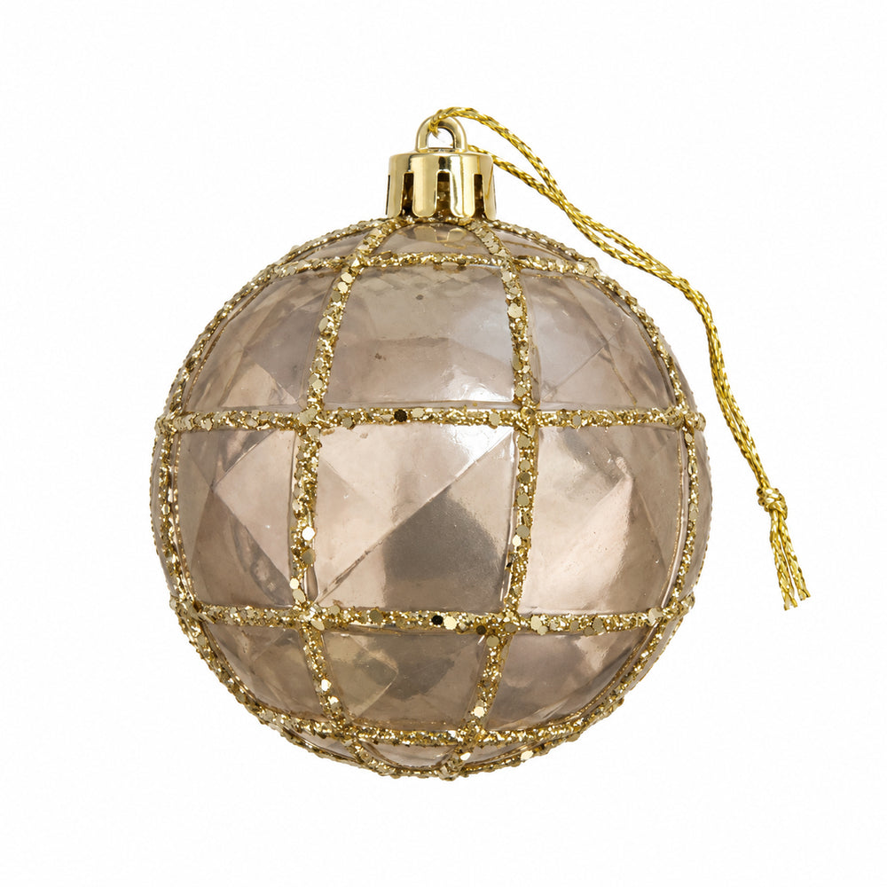 Xmas Bauble Ornament(6CM/E-521064)