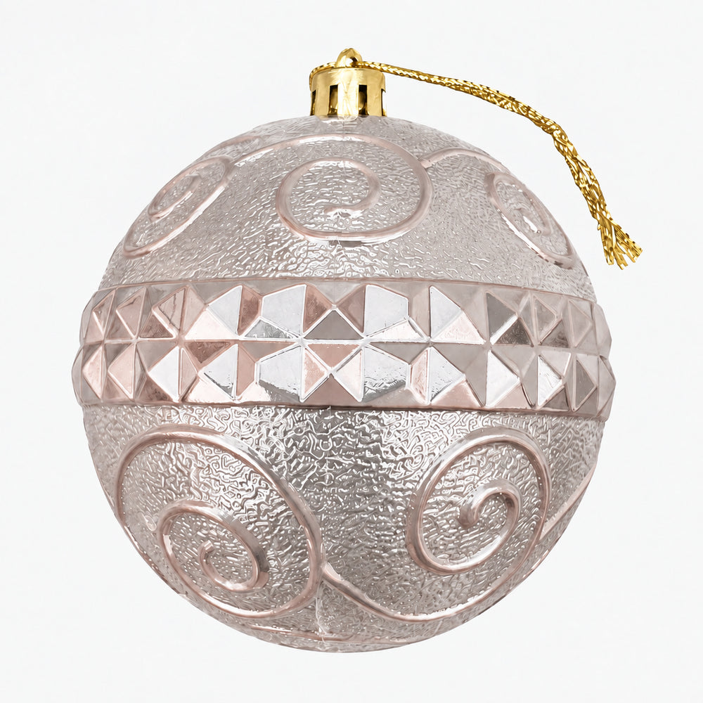 Xmas Bauble Ornament(8CM/E-521068)