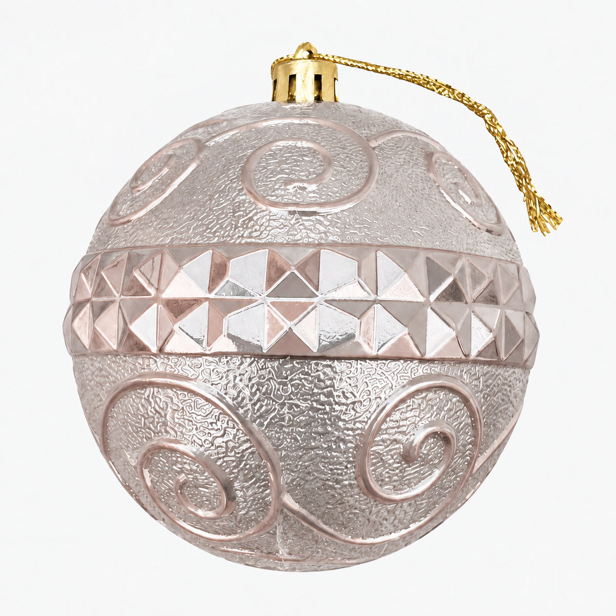 Xmas Bauble Ornament(8CM/E-521068)