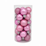 3CM X-mas NR Ball(24PCS/Pink)