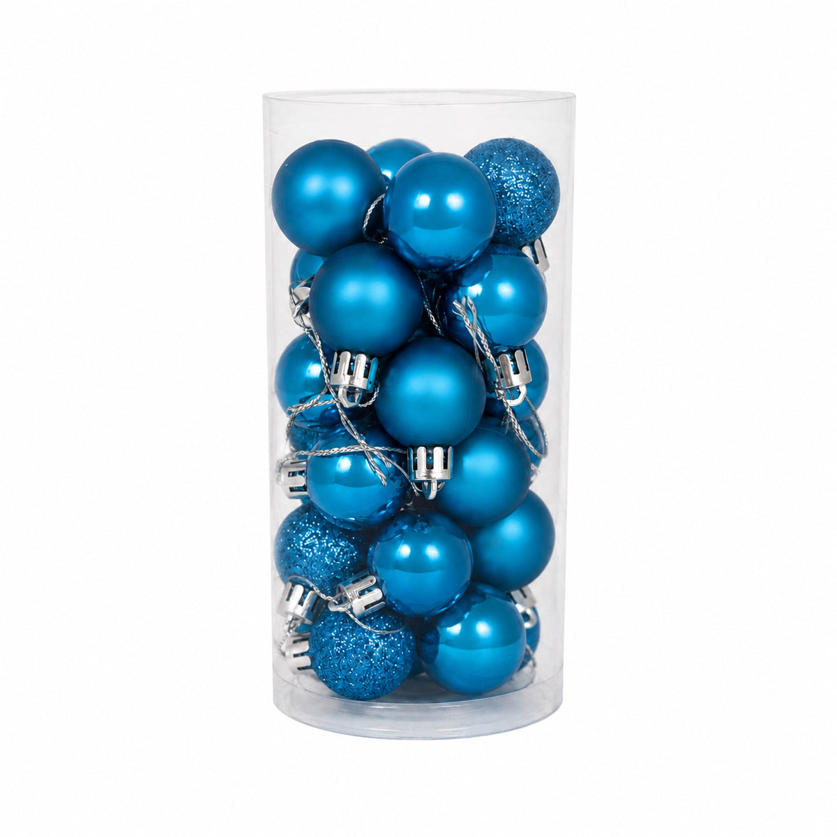 3CM X-mas NR Ball(24PCS/Light Blue)