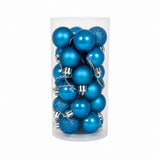 3CM X-mas NR Ball(24PCS/Light Blue)