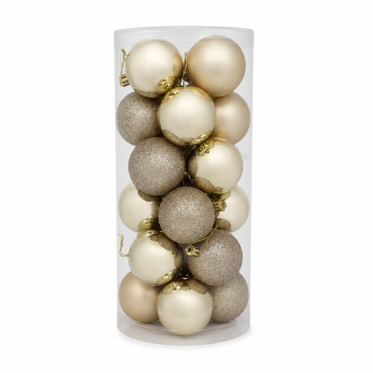 6CM X-mas NR Ball(24PCS/Gold)