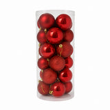 6CM X-mas NR Ball(24PCS/Red)