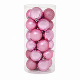 6CM X-mas NR Ball(24PCS/Pink)