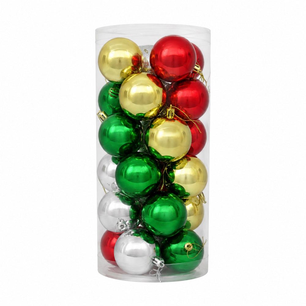 6CM X-mas NR Ball(24PCS/Mx.colour)