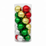 6CM X-mas NR Ball(24PCS/Mx.colour)