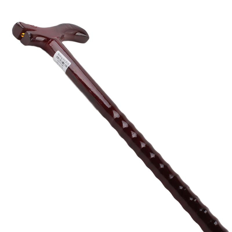 Stylish and durable walking stick for stability and support during walks.
