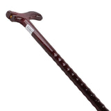 Stylish and durable walking stick for stability and support during walks.