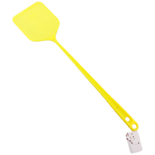 Fly Swatter in vibrant yellow color, perfect for effectively swatting away flies and other pests.